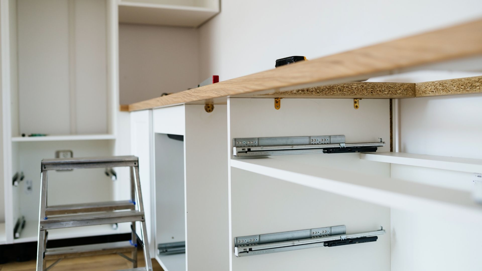 cabinet and fraw rough in